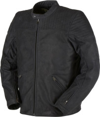 Geaca Moto Piele Clint Black