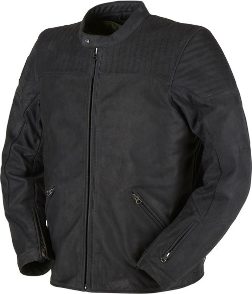 Geaca Moto Piele Clint Black