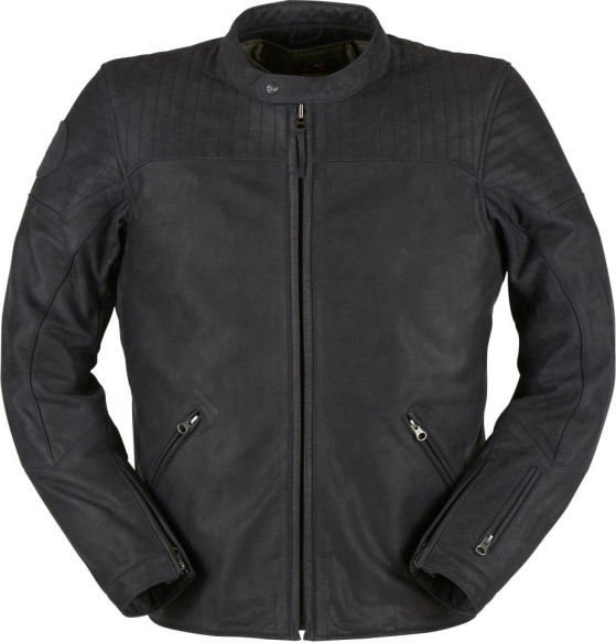 Geaca Moto Piele Clint Black