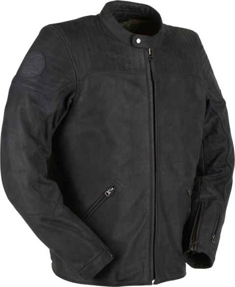 Geaca Moto Piele Clint Black