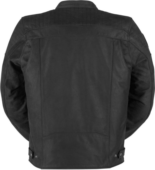 Geaca Moto Piele Clint Black