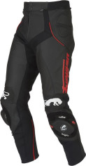 Pantaloni Piele Raptor Black/Red