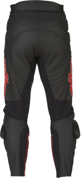 Pantaloni Piele Raptor Black/Red