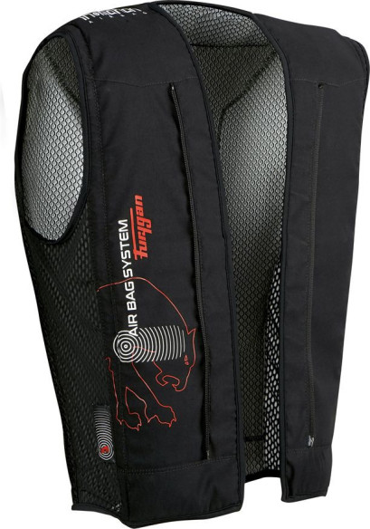 Vesta Moto Airbag Fury Sistem Black