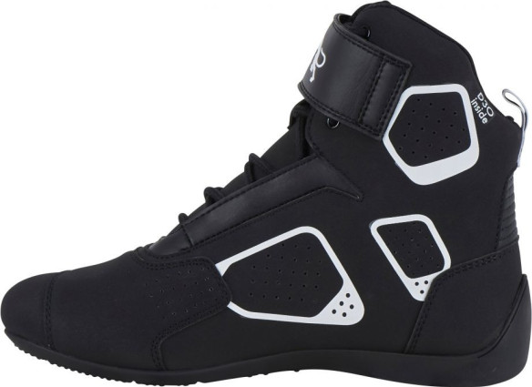 Ghete Moto 3124-143 Zephyr D3O Waterproof Black/White