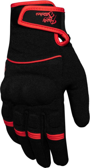 Manusi Textile Clyde Black/Red
