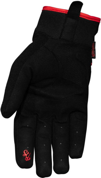Manusi Textile Clyde Black/Red