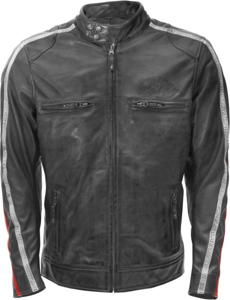 Geaca Moto Piele Jack Billy Grey