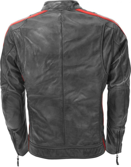 Geaca Moto Piele Jack Billy Grey