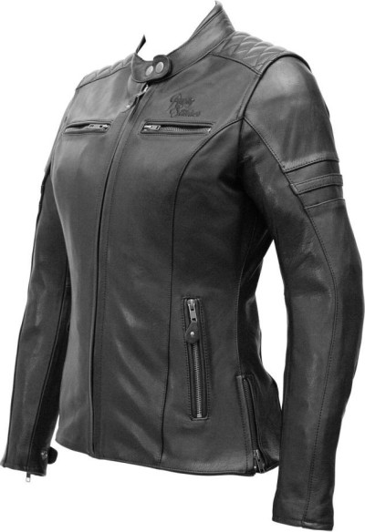 Geaca Moto Piele Dama Joyce Black