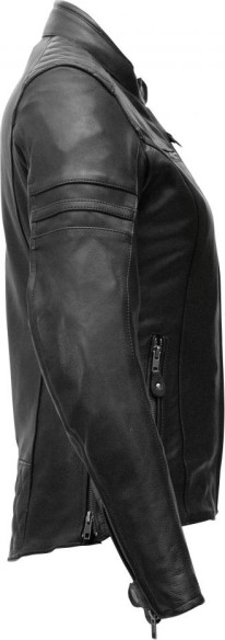 Geaca Moto Piele Dama Joyce Black