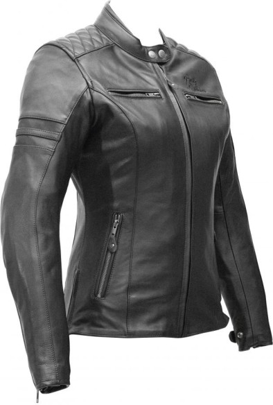 Geaca Moto Piele Dama Joyce Black
