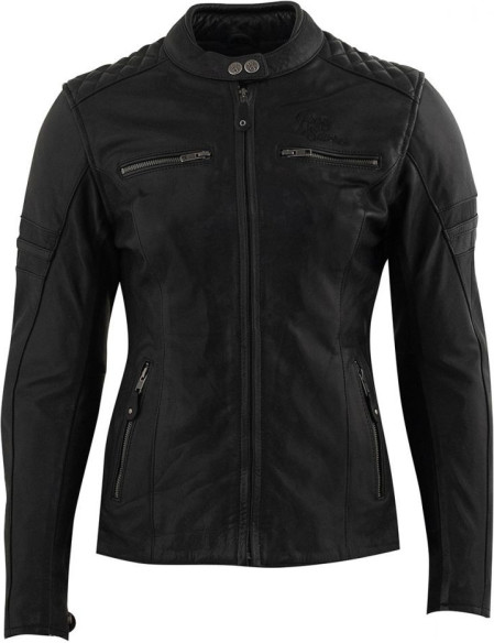 Geaca Moto Piele Dama Joyce Black