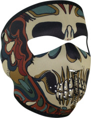 Masca Fata Full Face Psychedelic Skull One Size Wnfm179
