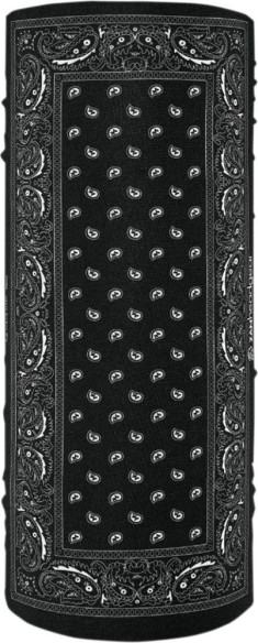 Protectie Gat Tip Tub Paisley Black All Weather One Size T101