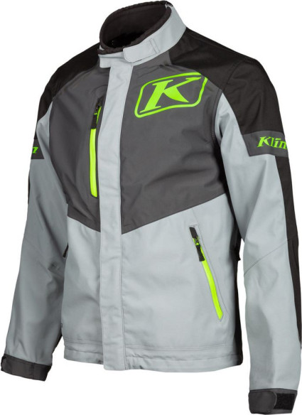 Geaca Moto Touring Traverse Gray/Electrik Gecko