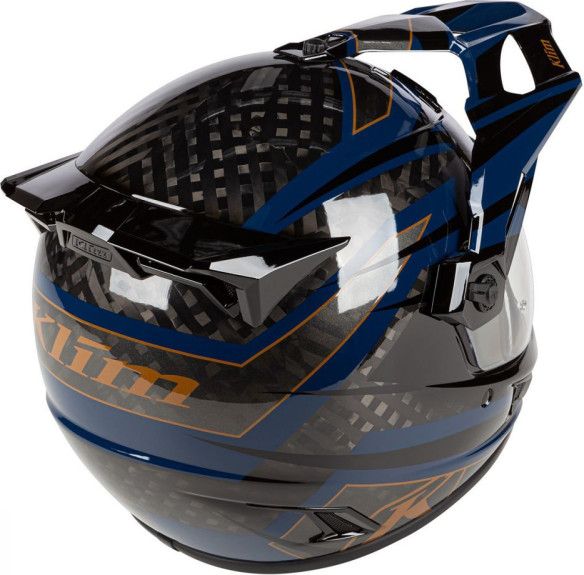 Casca Moto Touring Krios Karbon Adventure ECE Fastbak Bronze