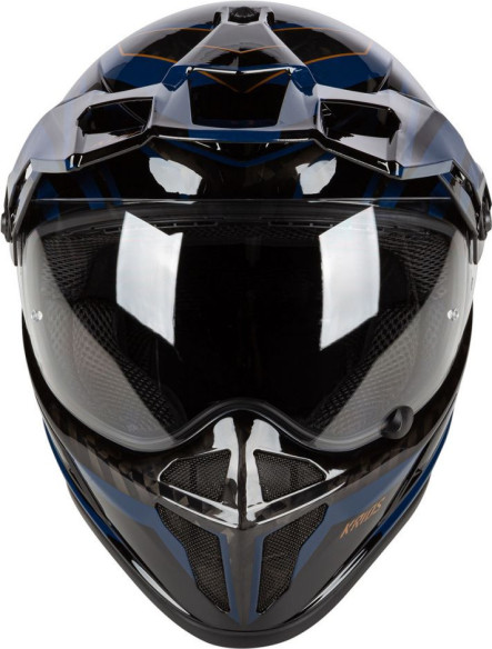 Casca Moto Touring Krios Karbon Adventure ECE Fastbak Bronze