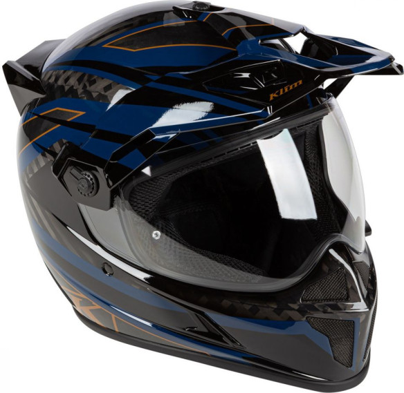 Casca Moto Touring Krios Karbon Adventure ECE Fastbak Bronze
