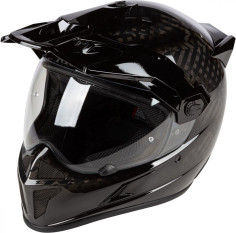 Casca Moto Touring Krios Karbon Adventure ECE Karbon Negru Lucios