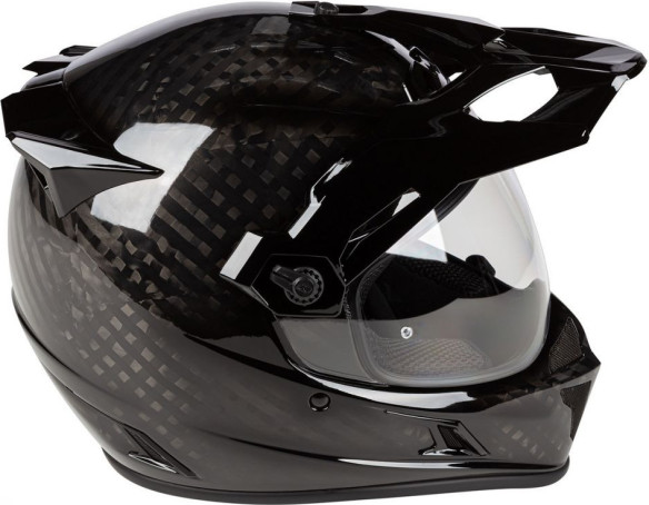 Casca Moto Touring Krios Karbon Adventure ECE Karbon Negru Lucios