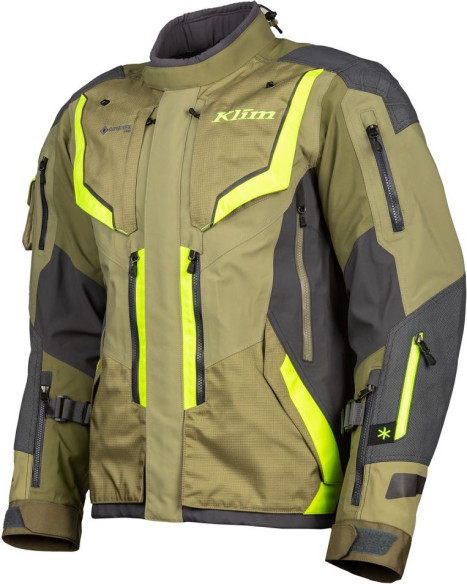 Geaca Moto Textil Touring Badlands Pro Sage/Hi/Vis