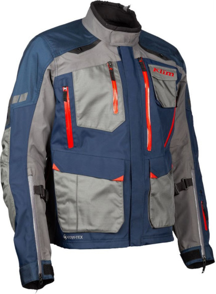 Geaca Moto Textil Touring Carlsbad Navy Blue/Redrock
