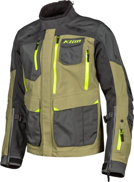 Geaca Moto Textil Touring Carlsbad Sage/Hi/Vis