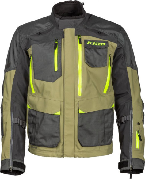 Geaca Moto Textil Touring Carlsbad Sage/Hi/Vis