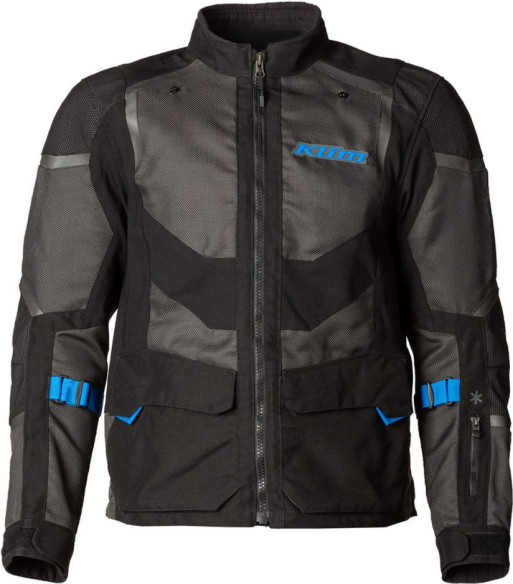 Geaca Moto Textil Touring Baja S4 Black/Kinetik Blue