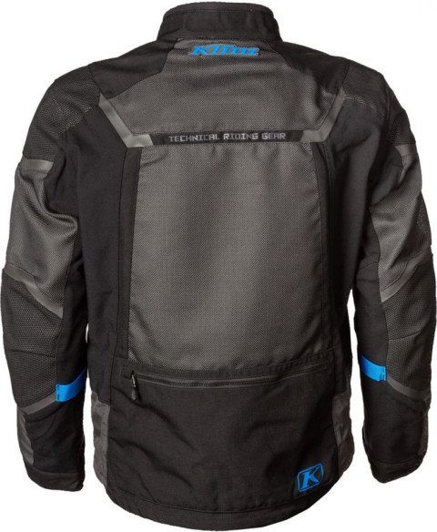 Geaca Moto Textil Touring Baja S4 Black/Kinetik Blue