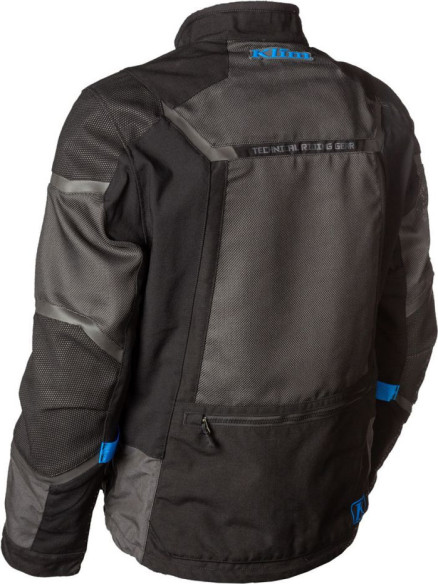 Geaca Moto Textil Touring Baja S4 Black/Kinetik Blue