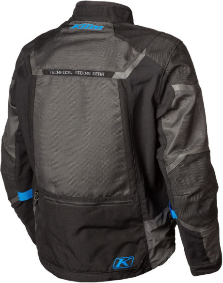 Geaca Moto Textil Touring Baja S4 Black/Kinetik Blue
