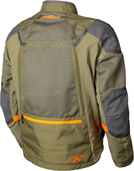 Geaca Moto Textil Touring Baja S4 Sage/Strike Orange