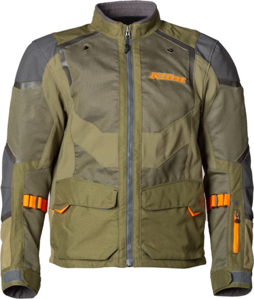 Geaca Moto Textil Touring Baja S4 Sage/Strike Orange