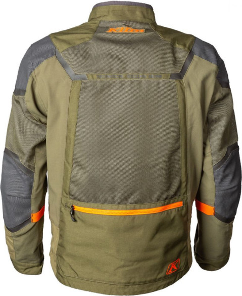 Geaca Moto Textil Touring Baja S4 Sage/Strike Orange