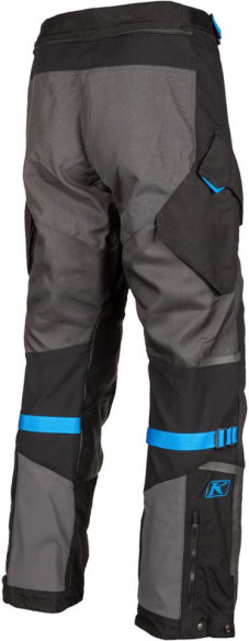 Pantaloni Moto Textil Baja S4 Tall Black/Kinetik Blue