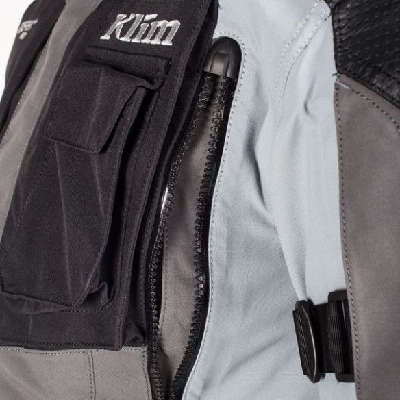 Geaca Moto Textil Touring Kodiak Gray Certified CE