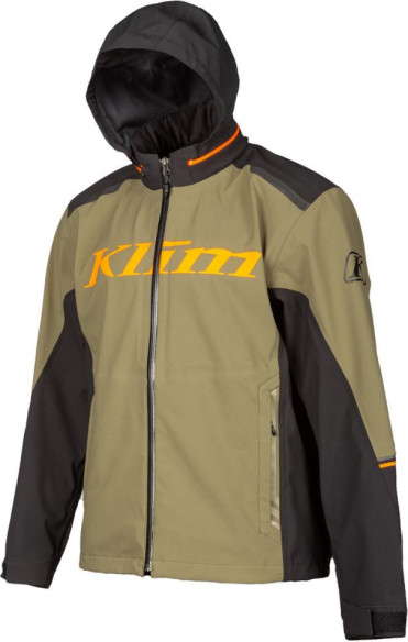 Geaca Moto Textil Touring Enduro S4 Burnt Olive/Strike Orange