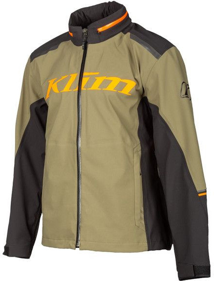 Geaca Moto Textil Touring Enduro S4 Burnt Olive/Strike Orange