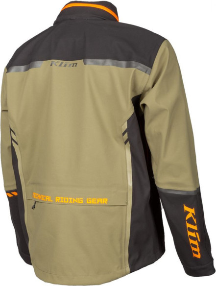 Geaca Moto Textil Touring Enduro S4 Burnt Olive/Strike Orange