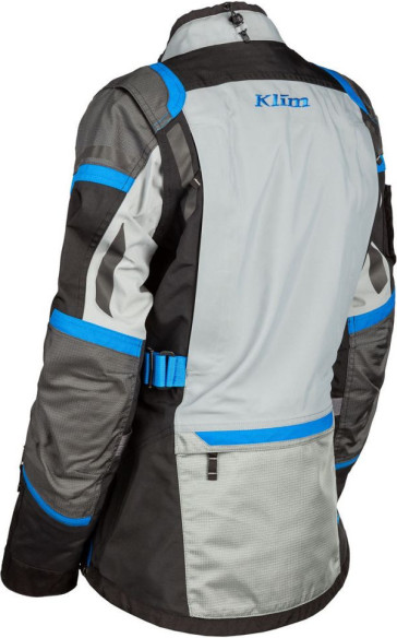 Geaca Moto Textil Dama Touring Artemis Gray/Kinetik Blue