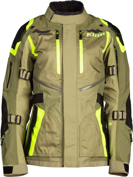 Geaca Moto Textil Touring Dama Artemis Sage/Hi/Vis