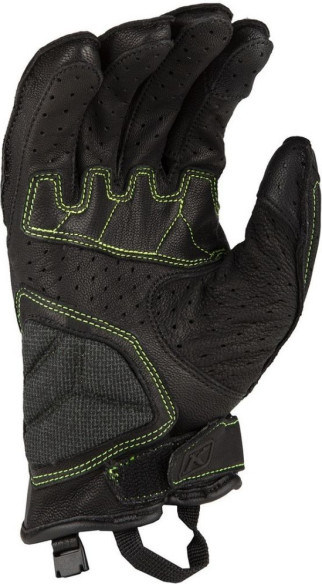Manusi Moto Piele Touring Induction Black/Hi-Vis