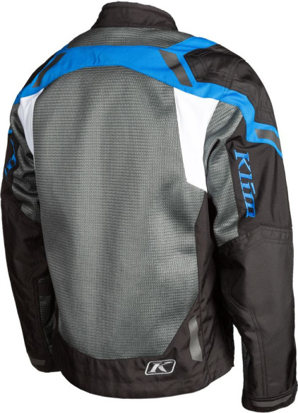 Geaca Moto Textil Touring Induction Gray/Kinetik Blue