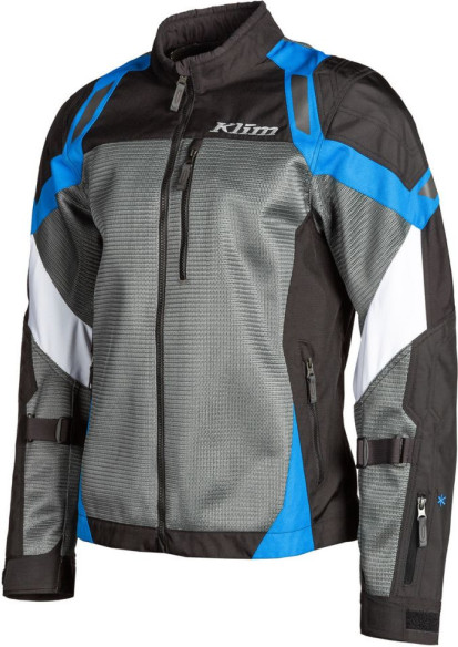 Geaca Moto Textil Touring Induction Gray/Kinetik Blue