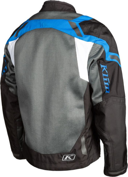 Geaca Moto Textil Touring Induction Gray/Kinetik Blue