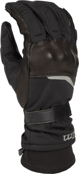 Manusi Moto Piele/Textil Touring Insulated Vanguard GTX Lungi Negru