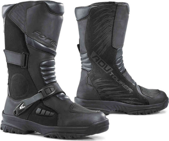 Cizme Moto Touring Waterproof Adv Tourer Black