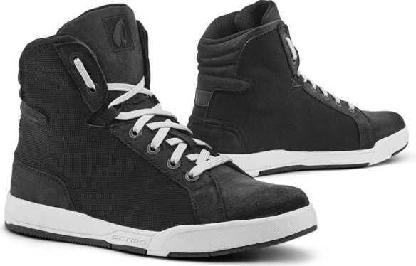 Ghete Moto Swift J Dry Black/White